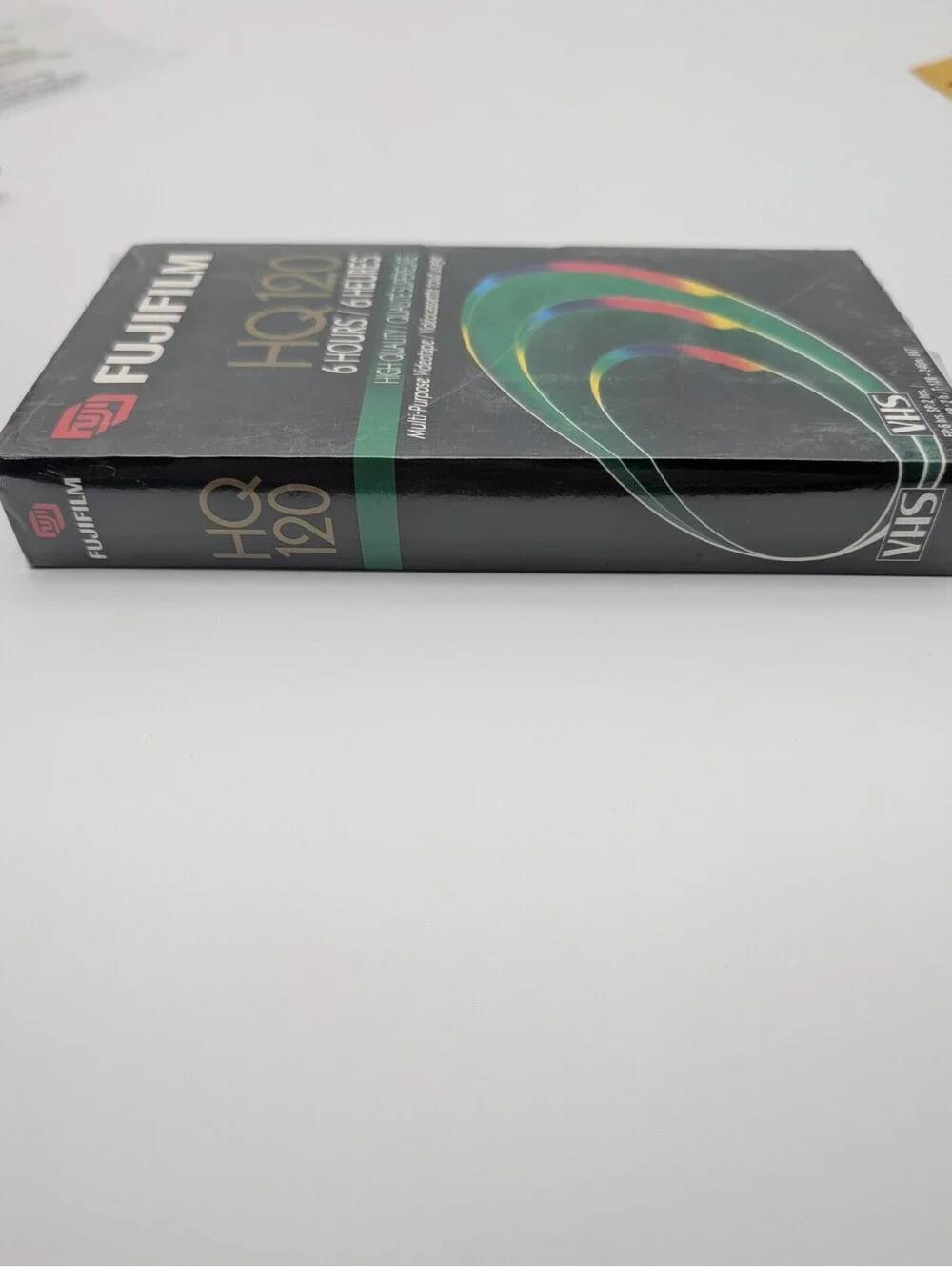 FUJIFILM HQ 120 6 HOURS HIGH QUALITY MULTI-PURPOSE VIDEOTAPE VHS NEW SEALED